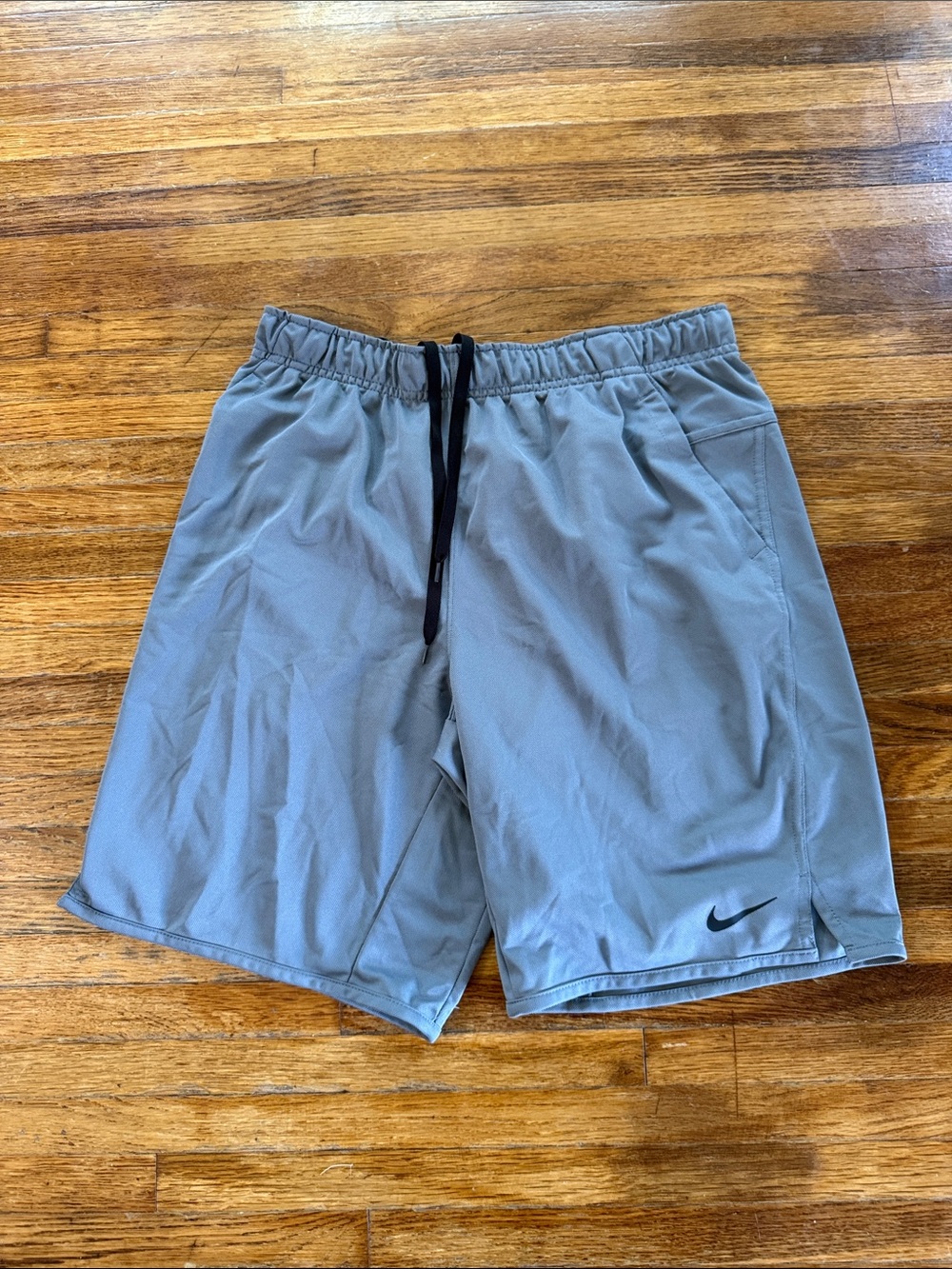 Nike Men’s Grey Athletic Drawstring Shorts